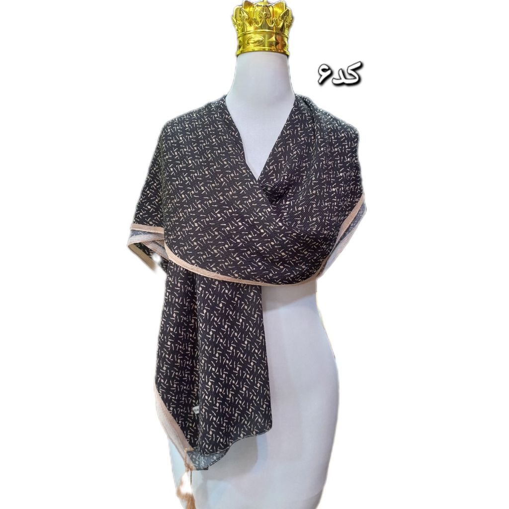 فروش اینترنتی شال پلیسه ای کد 621