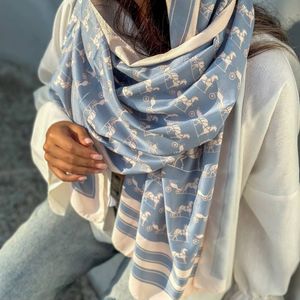 فروش اینترنتی شال هرمس تمام نخ تابستانه