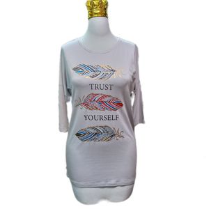 خرید اینترنتی تیشرت ویسکوز آستین 3ربع کد 634