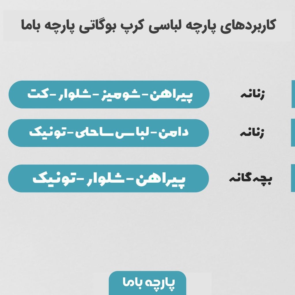 خرید انلاین پارچه لباسی کرپ بوگاتی پارچه باما طرح گل کلاسیک کد 7011101
