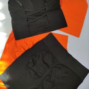 قیمت ست نیمتنه و شورتک ورزشی زنانه