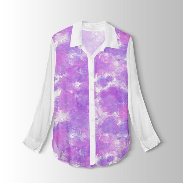 پارچه لباسی پارچه الف مدل کرپ بوگاتی طرح آبرنگی کد 4011121