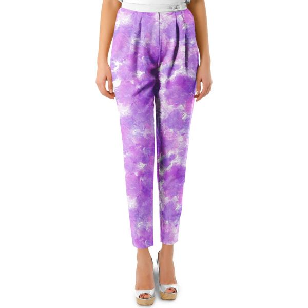 پارچه لباسی پارچه الف مدل کرپ بوگاتی طرح آبرنگی کد 4011121