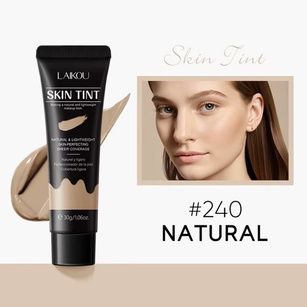 تینت پوست کرمپودری روشن کننده لایکو وزن 30 گرم LAIKO