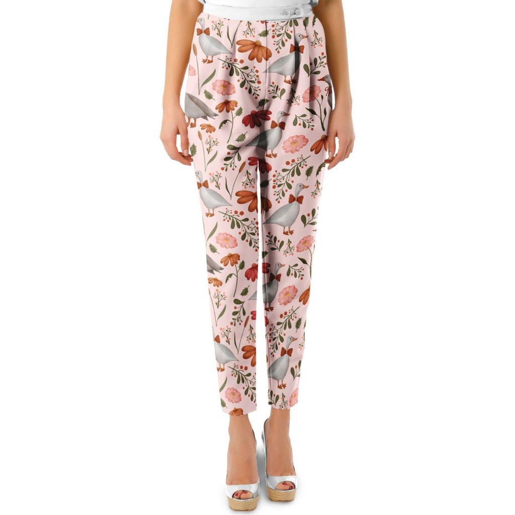 خرید اینترنتی پارچه لباسی شومیز پارچه الف مدل کرپ بوگاتی طرح پرنده کلاسیک کد 4011144