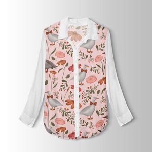 قیمت پارچه لباسی شومیز پارچه الف مدل کرپ بوگاتی طرح پرنده کلاسیک کد 4011144