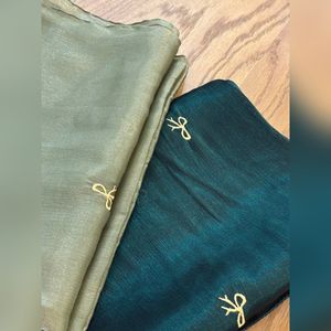 فروش اینترنتی شال پاپیون وارداتی حریرنخ شاین