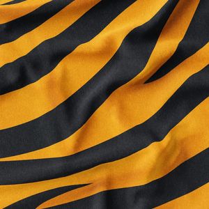 پارچه لباسی پیراهن زنانه پارچه الف مدل کرپ بوگاتی طرح پلنگی کد 4011164