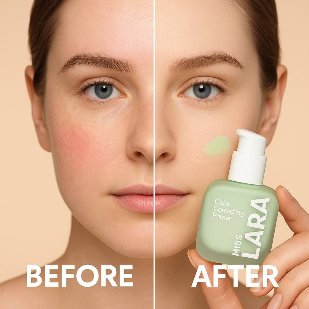 قیمت ارزان پرایمر آرایشی اصلاح رنگ میس لارا MISS LARA