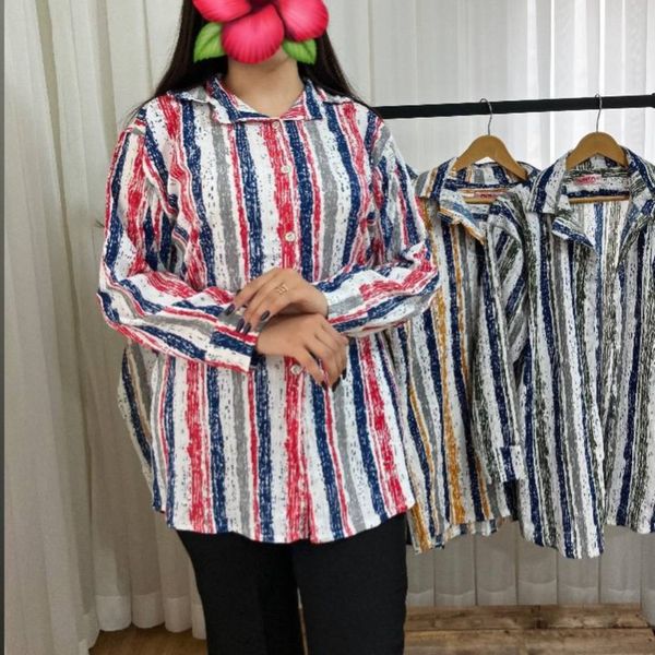 پیراهن زنانه راه راه  دلدار