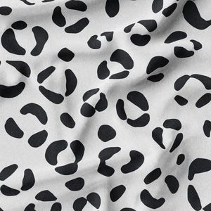 پارچه لباسی پیراهن زنانه پارچه الف مدل کرپ بوگاتی طرح پلنگی کد 4011172