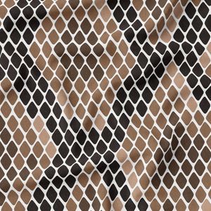 پارچه لباسی زنانه پارچه الف مدل کرپ بوگاتی طرح پوست ماری کد 4011180