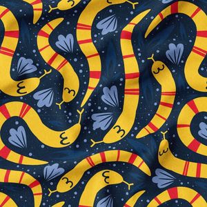 پارچه لباسی زنانه پارچه الف مدل کرپ بوگاتی طرح پوست ماری کد 4011195