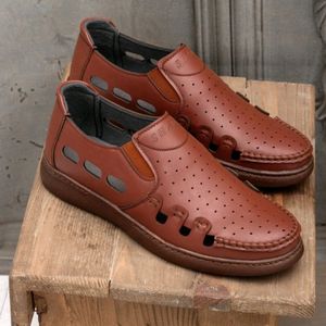 خرید انلاین کفش اداری مردانه تابستانه پاخور عالی سبک دور دوخت
