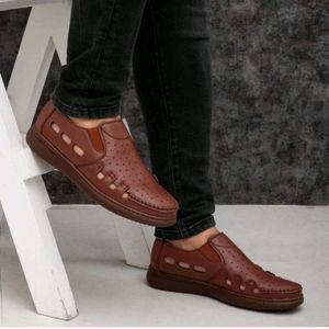 خرید انلاین کفش اداری مردانه تابستانه پاخور عالی سبک دور دوخت