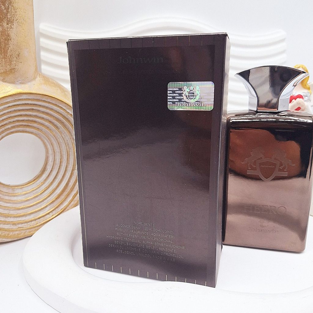 خرید انلاین ادکلن 100 میل شرکتی ماندگاری 8 ساعته مدل HEERO