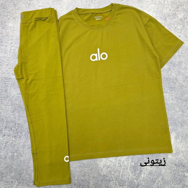 ست تیشرت و لگ alo