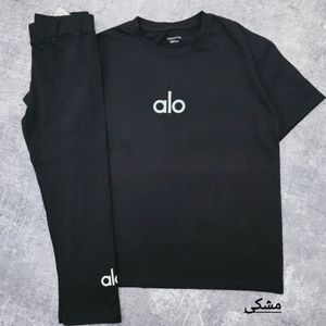 قیمت ست تیشرت و لگ alo