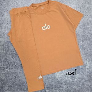 قیمت ست تیشرت و لگ alo