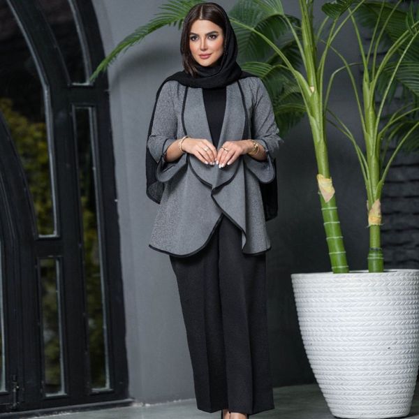 کت شلوار زنانه طرح مانلی