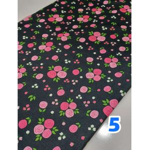 فروش اینترنتی پارچه تریکو لاکرا طرحدار گل