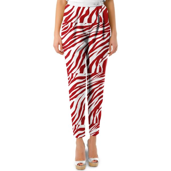 پارچه لباسی پارچه الف مدل کرپ بوگاتی طرح زبرا کد 4011201