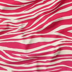 پارچه لباسی پارچه الف مدل کرپ بوگاتی طرح زبرا کد 4011202