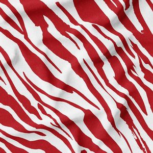 پارچه لباسی پارچه الف مدل کرپ بوگاتی طرح زبرا کد 4011205