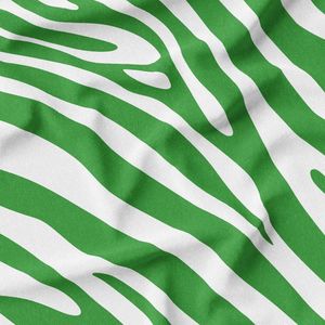 پارچه لباسی پارچه الف مدل کرپ بوگاتی طرح زبرا کد 4011207