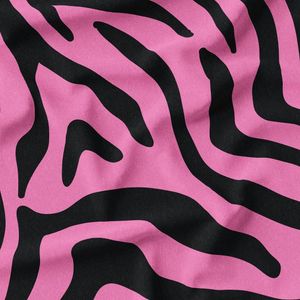 پارچه لباسی پارچه الف مدل کرپ بوگاتی طرح زبرا کد 4011214