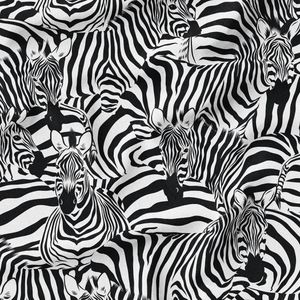 پارچه لباسی پارچه الف مدل کرپ بوگاتی طرح زبرا کد 4011217