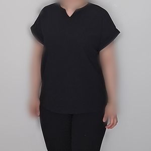 فروش اینترنتی تیشرت شومیز زنانه آستین پاکتی شهرزاد بسیار لطیف و سبک