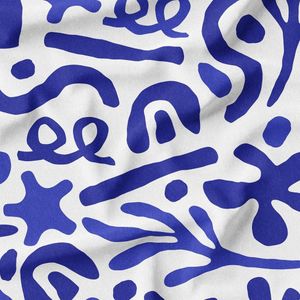 پارچه لباسی شومیز پارچه الف مدل کرپ بوگاتی طرح سنتی آفریقایی کد 4011219