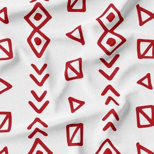 پارچه لباسی شومیز پارچه الف مدل کرپ بوگاتی طرح سنتی آفریقایی کد 4011225