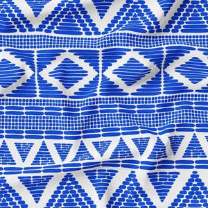 پارچه لباسی شومیز پارچه الف مدل کرپ بوگاتی طرح سنتی آفریقایی کد 4011228