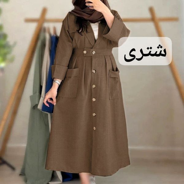 مانتو زنانه تابستانی بلند شانتون هلی