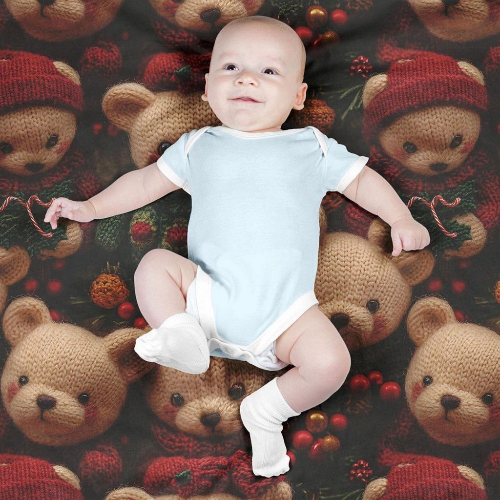 قیمت ارزان پارچه مخمل طرح سه بعدی تدی خسته کد 5013495