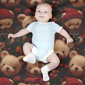 قیمت ارزان پارچه مخمل طرح سه بعدی تدی خسته کد 5013495