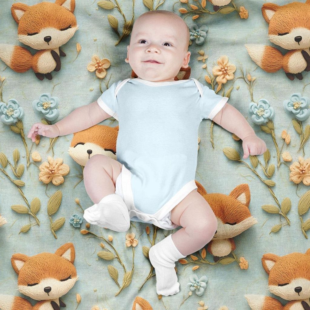 قیمت پارچه مخمل طرح سه بعدی روباه خسته کد 5013498