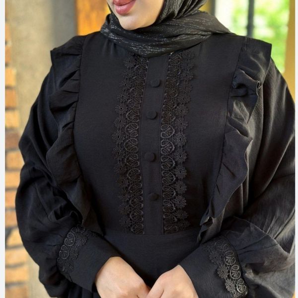 مانتو عبایی زنانه مدل ثمین