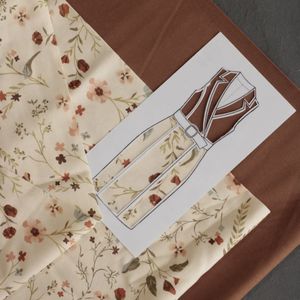 فروش اینترنتی لینن کتان طرحدار