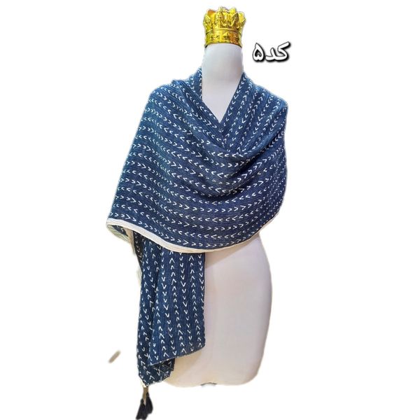 شال برشکا طرح دار کد 638