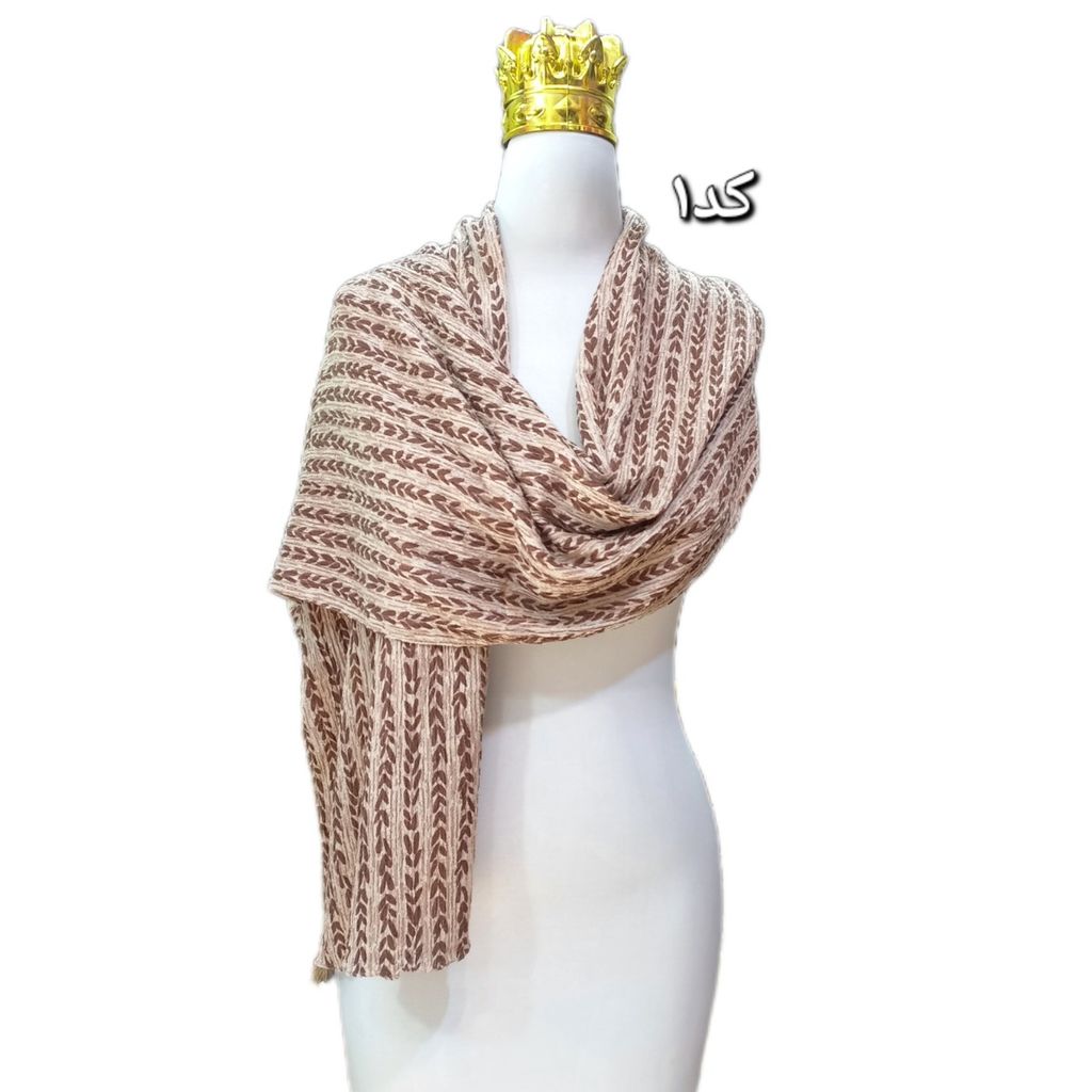مشخصات شال برشکا طرح دار کد 638