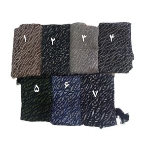 خرید اینترنتی شال برشکا طرح گندمی کد 640