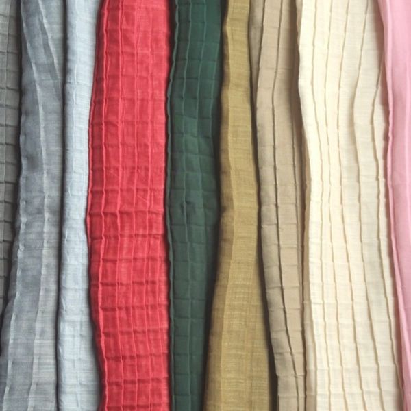 شال لنین پلیسه مربعی