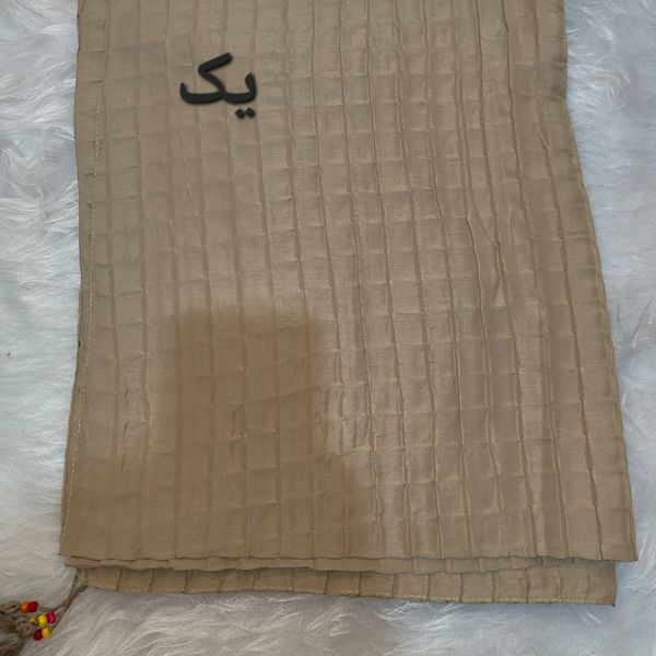 شال لنین پلیسه مربعی