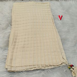 فروش اینترنتی شال لنین پلیسه مربعی