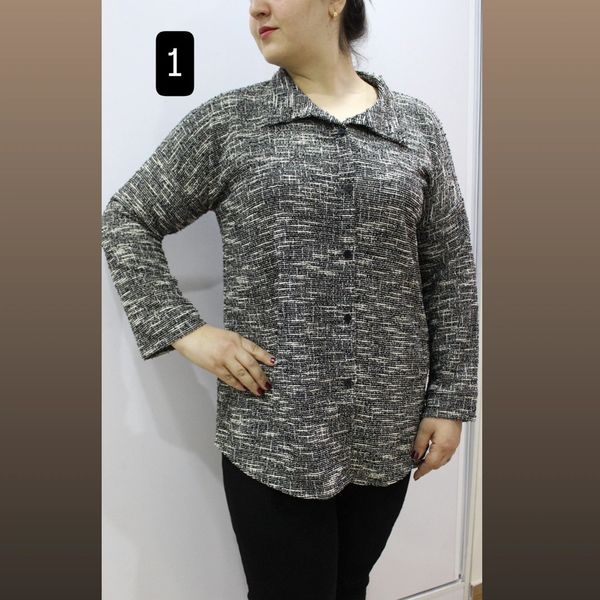 شومیز مجلسی دکمه دار زنانه