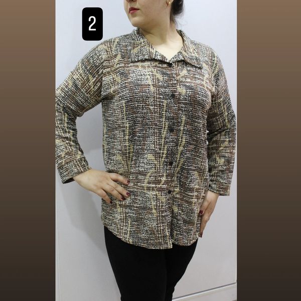 شومیز مجلسی دکمه دار زنانه