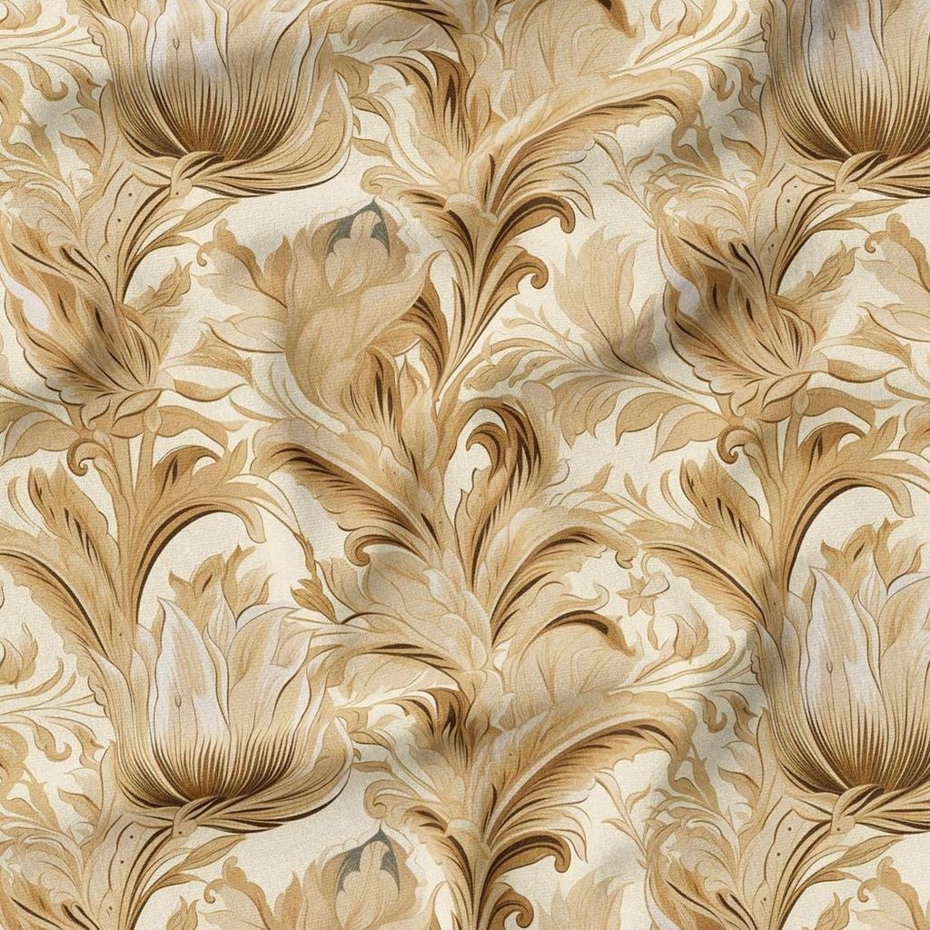 خرید اینترنتی پارچه لباسی شومیز پارچه الف مدل کرپ بوگاتی طرح بوهو کد 4011293